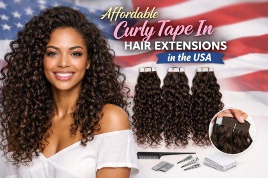 Affordable Curly Tape In Hair Extensions in the USA: Budget Buying Guide